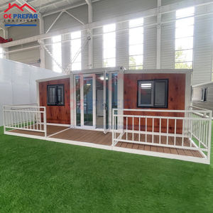 40ft Met 3 Slaapkamers Huis Flat Pack Opvouwbare Uitbreidbare Container Prefab Huizen Stichting Met Loft Voor Koud Klimaat - Product Image 4