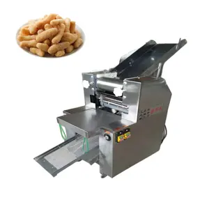 Commerciële Kin Kin Cutter Snack Snijden Slanty Snacks Maken Machine Diamant Deegblokjes Snoep Snack Cutter