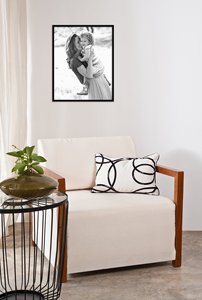 Doremi Original <strong>Large</strong> Picture <strong>Frame</strong> 22.375x34 Lightweight Black Poster <strong>Frame</strong> for Vertical Horizontal Wall Hanging Painting <strong>Frame</strong> - Product Image 4