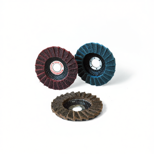 Discos de Láminas Fervi de 115 mm, Discos Abrasivos para Acondicionamiento de Superficies - Product Image 2