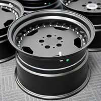 Jantes noires fermées Mforged style OEM pour distributeurs, ateliers de tuning, grossistes, importateurs – Détail radial personnalisé