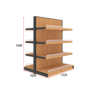 Tùy chỉnh hai mặt nhiệm vụ nặng nề Kệ siêu thị có thể điều chỉnh chiều cao freestanding Laminate Rack hiển thị cho cửa hàng bách hóa - Product Image 4