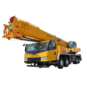 QY50KD 58.1m kaldırma yüksekliği 50Ton mobil vinç kamyon vinç karşı ağırlık