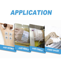 Pansement pour plaies non stérile non tissé sans latex de classe I hypoallergénique pour usage hospitalier