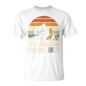 C'est un t-shirt de randonnée et de camping pour une distance d'environ un demi-milier de mile. - Product Image 1