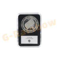 Self Lock NGC PCGS Grade Collection Box Porte-monnaie sur mesure Eva Inner Graded Coin Dalle Display Storage Case avec étiquette Position