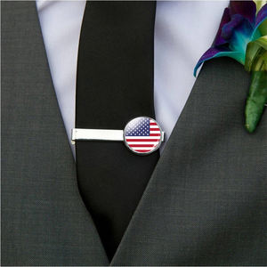 Boutons de manchette <span class=keywords><strong>drapeau</strong></span> National du monde ensembles boîte Logo personnalisé boutons de manchette en acier inoxydable de haute qualité pour hommes et pince à <span class=keywords><strong>cravate</strong></span> - Product Image 6