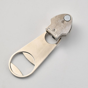 Zipper Beer Opener Zinc Alloy Metal Magnetic For <b>Refrigerator</b> And Bottle Opening - Product Image 2