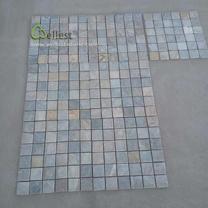 Gỗ Màu Vàng Đá Phiến Khảm Hoàn Thiện, Cho Gạch Lát Sàn Bên Ngoài, Hồ Bơi - Product Image 5