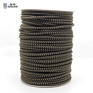 Cordon élastique en polyester et latex de 4 mm pour supports de bannières et tentes, corde de bâche élastiquée de haute qualité, protection UV, 100 m/rouleau - Product Image 3
