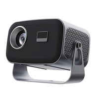 Nouveau projecteur portable mini HT12 Pro 2026, Android 13.0, prise en charge 4K, Wi-Fi, rotatif à 180°, home cinéma LED pour voyages d'affaires