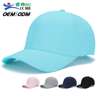 Gorra de Béisbol Unisex de Algodón de 6 Paneles, Ajustable, Lisa, para Protección Solar, Gorra Deportiva para Hombre y Mujer