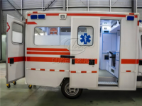Ambulancia Modular I-VECO 4x4 con Cabina de Aislamiento de Presión Negativa para Rescate de Emergencia