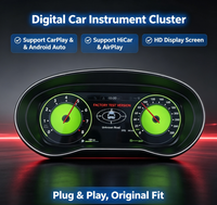 Kit de modernisation de tableau de bord numérique Linux Yuefu 12,3 pouces pour VW Polo 2009-2018, écran LED, prise en charge multilingue 1