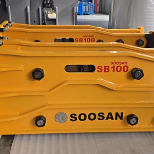 Martillo Hidráulico SOOSAN SB 100 Tipo Superior para Excavadora de 25-30 Toneladas, Motor de Calidad Premium (Motor/Cuerpo Principal), 1 Año de Garantía - Product Image 1