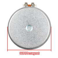 Haut-parleur de compression HF XY250-1 34 mm 60 W 8 Ohm avec diaphragme en titane et aimant aérospatial 28 cœurs pour réparation et remplacement de haut-parleurs
