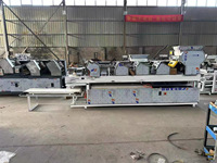 Machine professionnelle automatique de fabrication de nouilles chinoises fines séchées fraîches, moteur, prix compétitif, capacité 140-150 kg/h, garantie 1 an