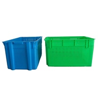 Boîte en plastique de stockage de récolte Offre Spéciale caisse de fruits mobile