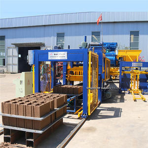 Machine à briques et blocs de béton hydraulique entièrement automatique QT6-15 avec empileur, machine de fabrication de blocs à vendre, fabrication automatique I - Product Image 2