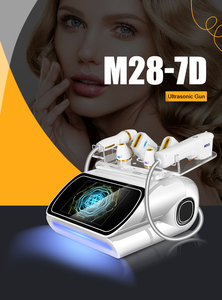 เครื่องอัลตราซาวนด์มัลติฟังก์ชั่น FARSLIM FR-M28 รุ่นใหม่ล่าสุด 7D สำหรับดูแลผิวหน้าและผิวกาย วัสดุ ABS 5 หัวคาร์ทริดจ์ ความเข้มข้นสูง - Product Image 6