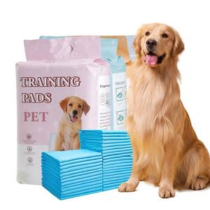 Tapis d'entraînement absorbant pour chiots, jetables, avec matériaux PE, SAP, coton et PVC, désodorisants, pour l'urine des animaux - Product Image 1
