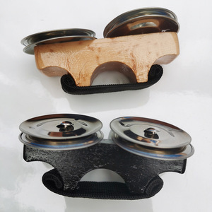 Tamborín de dedo al por mayor para Cajones, Bongos, Djembés, Congas, Tambores de mano, Acompañamiento musical de percusión - Product Image 2