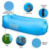 Chaise longue de loisirs de sofa d'air gonflable moderne