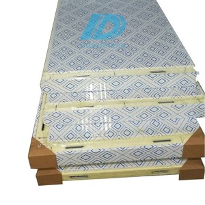 Panneaux de stockage frigorifique en polyuréthane 100 mm B2 ignifuges double face en acier inoxydable rectangulaires - Product Image 3