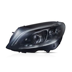 Accesorios para Faros Delanteros de Automóviles para Benz Clase <span class=keywords><strong>C</strong></span> W205 C200 C260 C300 2015-2021, Conjunto de Lámparas de Coche con Lente de Proyector LED Mejorado - Product Image 1