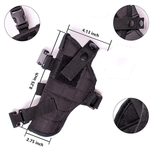 Étui d'épaule universel personnalisé noir dissimuler sac de transport étui d'épaule tactique 2 poches harnais d'épaule pour hommes chasse - Product Image 4