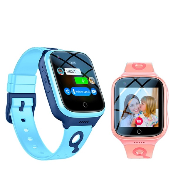 High Quality Kids Smart Watch Phone with GPS and Video Call 1000mAh Long Standby Waterproof Baby Boys Smart Watch Sim Card 4G