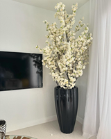 Arbre à fleurs de cerisier artificiel fait main, écologique et durable, pour la remise des diplômes, la fête des pères, la décoration intérieure, plante en pot, bonsaï