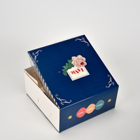 Fabricants Vente en gros Boîte de cuisson pour gâteau sandwich Boîte d'emballage pour gâteau d'anniversaire Peut imprimer le logo
