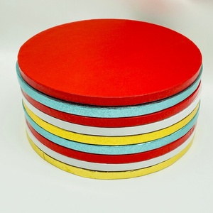 Bases para Pastel Redondas y Cuadradas Blancas de Cartón de Alta Calidad al por Mayor, Base para Pastel de Cumpleaños - Product Image 4