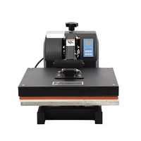 Presse à Chaud pour T-Shirt, Machine de Transfert Thermique Digitale, Équipement de Repassage Plat pour Vêtements, DIY