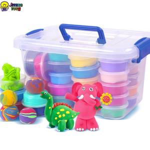 Kits de démarrage pour modelage d'argile JITENG, argile à <span class=keywords><strong>modeler</strong></span> non collante, élastique, aux couleurs vives, outils de sculpture, cadeau pour artistes - Product Image 3