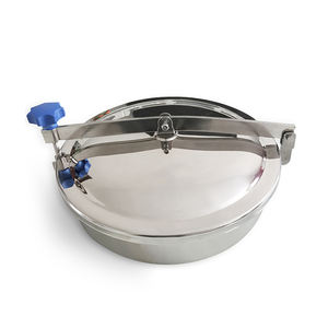 Wensen 위생 304/316 스테인레스 스틸 빠른 오프닝 라운드 맨웨이 커버-대기 압력 핸드홀 - Product Image 3