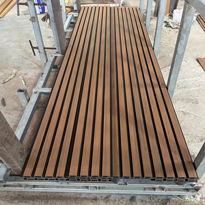 Hiện đại không thấm nước ngoài trời WPC Tấm ốp tường dễ dàng cài đặt bên ngoài Composite Ốp cho bức tường - Product Image 3