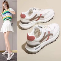 Chaussures de sport pour femmes 2025, maille respirante de haute qualité, mode automne, confortables, à lacets, chaussures décontractées, doublure en toile