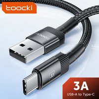 Cable Premium Toocki, Cable Trenzado Antienredos, Salida de Corriente Estable, Múltiples Longitudes Opcionales para Viajes, Uso Diario y al Aire Libre