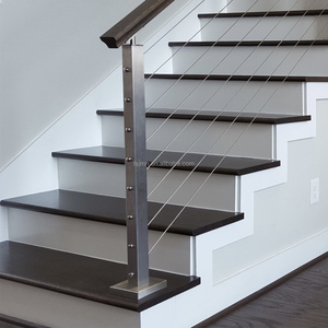 Thép không gỉ Cáp lan can hệ thống dễ dàng cài đặt dự án giải pháp tùy chỉnh kích thước lan can lan can phụ kiện chống gỉ sàn - Product Image 3