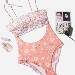 ชุดชายหาดฤดูร้อนปี 2025 สำหรับผู้หญิง ชุดเดรสแห้งเร็ว ลายจุดสีพื้นใหม่ โบว์ผูกหลัง เสื้อกล้ามเปิดหลัง กระโปรงสั้นเอวต่ำ 1 ชิ้น - Product Image 3