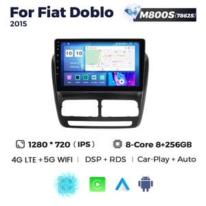 MEKEDE MS 8+128G Android 13 Sistema Multimediale per Auto <span class=keywords><strong>Fiat</strong></span> <span class=keywords><strong>Doblo</strong></span> <span class=keywords><strong>2015</strong></span> con Car-play 4G LTE WIFI GPS Video AM FM Stereo per Auto - Product Image 3