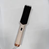 Brosse sèche-cheveux et lisseur électrique portable tout-en-un à flux d'air PTC/NTC, contrôlée par application, pour hôtel – Vente chaude