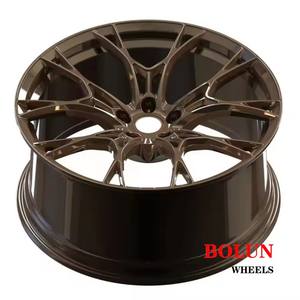 Roue bolun Roues au design noir brillant forgé personnalisées Jantes 18 19 20 pouces 5*112 66.6 pour <span class=keywords><strong>jante</strong></span> <span class=keywords><strong>Mercedes</strong></span> A <span class=keywords><strong>B</strong></span> C CLA <span class=keywords><strong>classe</strong></span> bwm x5 - Product Image 6