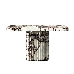 Consolle di lusso in oro bianco di lusso <span class=keywords><strong>con</strong></span> decorazione per la casa moderna di fascia alta - Product Image 1