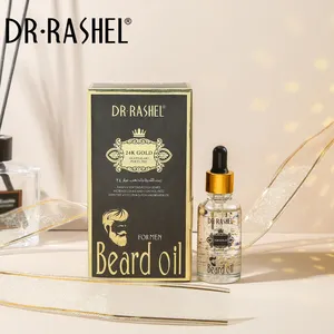 Dr Rashel Gold Beard Oil 30ML OEM ODM Glycerin Niacinamide Hair Beard Oil 30ML