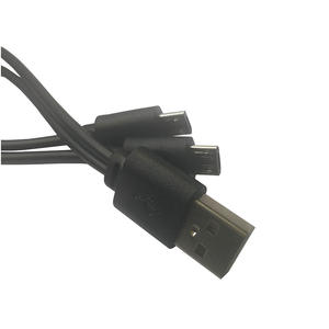 2024 <span class=keywords><strong>Nuevo</strong></span> 2 en 1 USB a Dual Tipo C/ Micro USB Cable Splitter Y Cable de carga rápida Cable de alimentación para teléfono <span class=keywords><strong>celular</strong></span> - Product Image 4