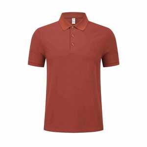 Promotional Polo Shirt Cotton Modal Pique Knit Short Sleeve Breathable Summer Wear Loose Fit With Label And Tags - Product Image 5