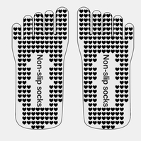 Chaussettes de yoga pour femmes, cinq orteils, coton imprimé, antidérapantes, haute qualité, grip Pilates, chaussettes pleine longueur, invisibles, vente en gros